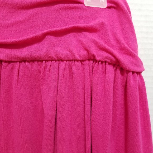 Lane Bryant skirt 22/24 mini elastic pull on waist ruched detailing stretch - Picture 5 of 7